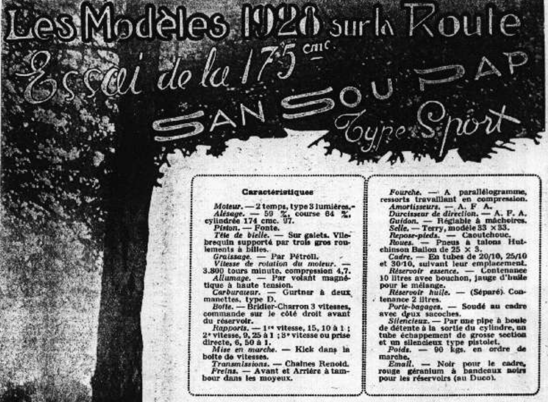 San-Sou-Pap SS17 "Bol d'Or" 1928